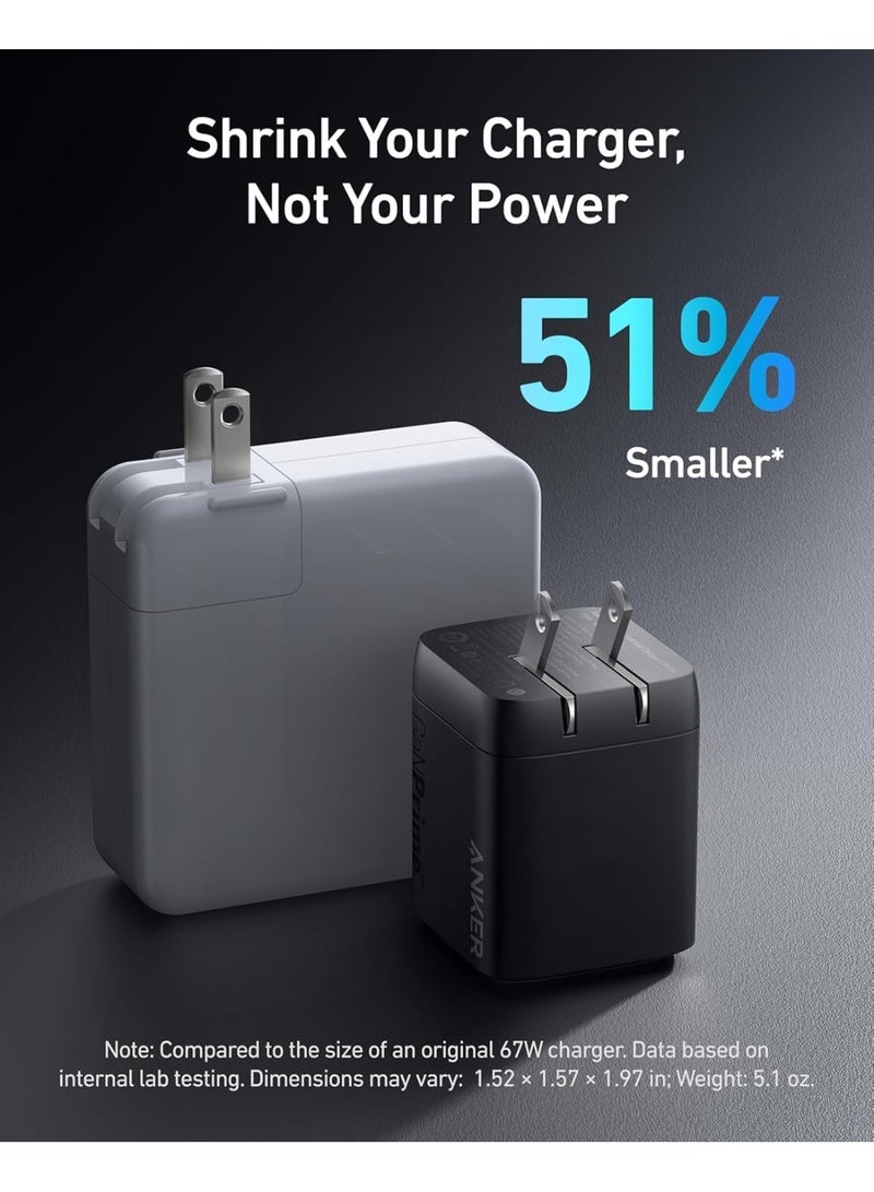 شاحن A2669 برايم 67 واط GaN، محطة شحن ثلاثية المنافذ عالية السرعة - Image 4